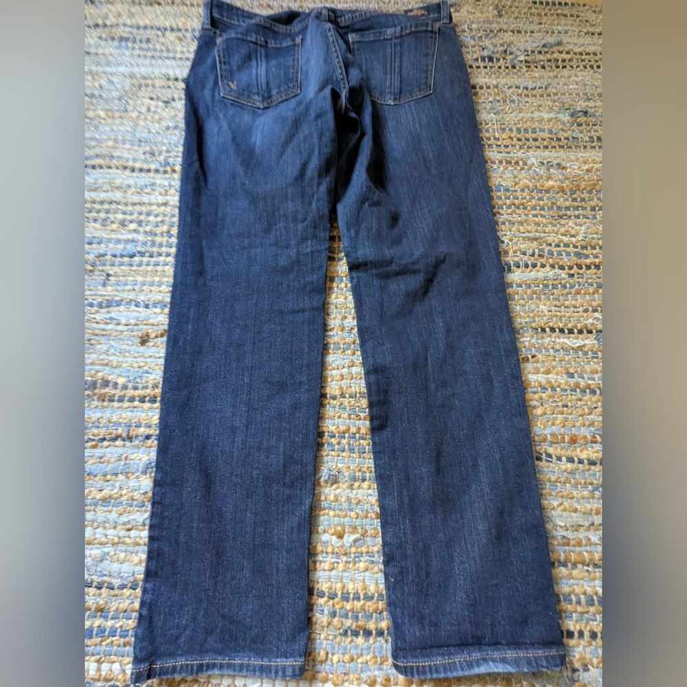 Kut From The Kloth Catherine Dark Wash Straight Leg Jeans 12 Classic Casual Deni - Picture 10 of 10